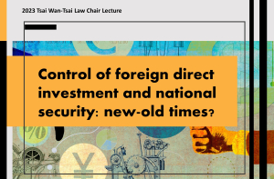 Control of foreign direct investment and national security: new-old times?