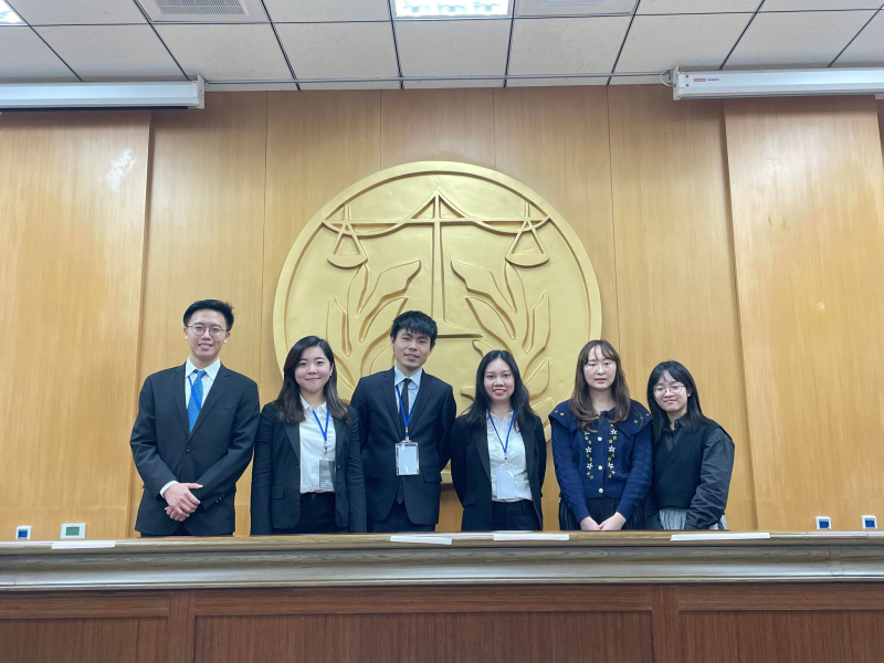 2023年傑賽普模擬法庭辯論賽，本院學生代表隊榮獲臺灣區冠軍，將代表台灣前往美國參與國際賽！
